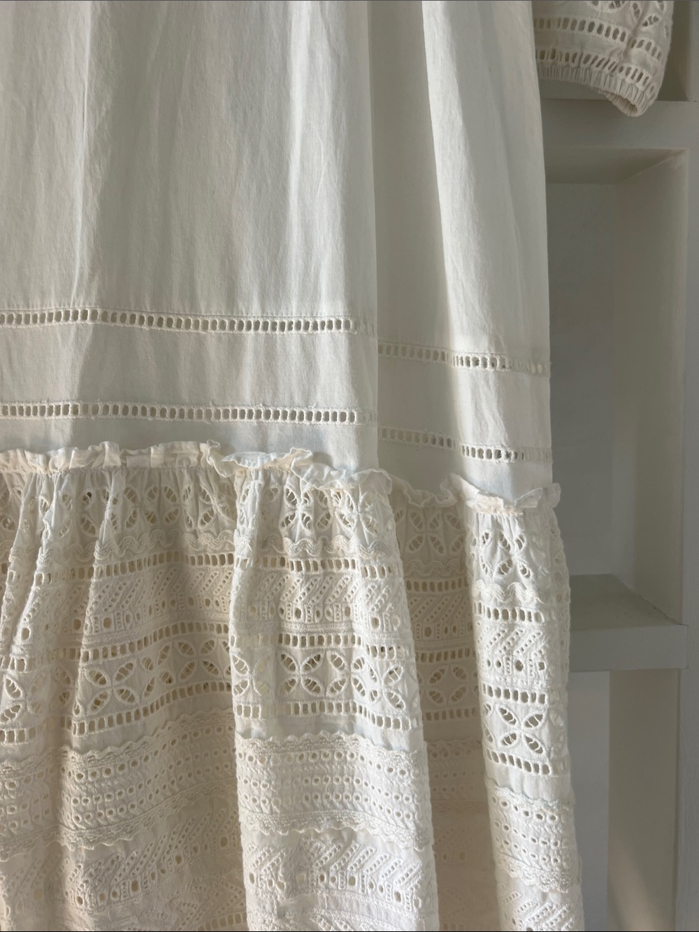 Veronica Beard White Apoli Dress - Picture 8 of 9
